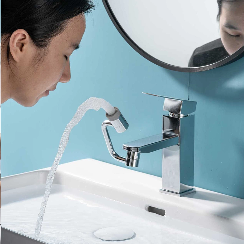 Hot Sell 1080 Degree New Robotic Arm Aerator Universal Extension Nozzle Anti-Splash Washing Robotic Arm Faucet Extender