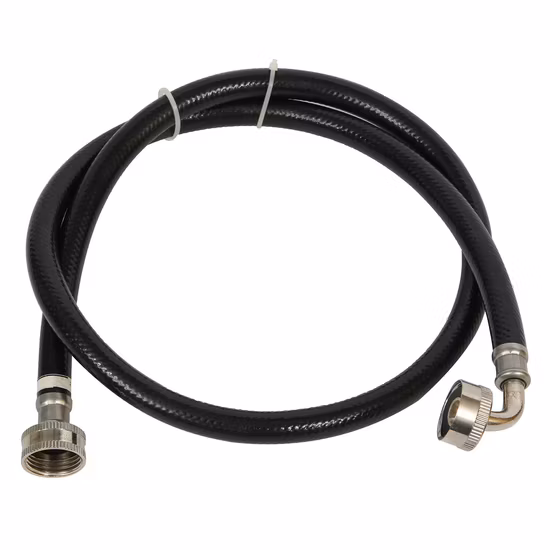 Tubo per lavatrice in PVC nero nordamericano e messicano