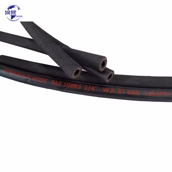 Tubo idraulico in treccia tessile SAE J517 R6